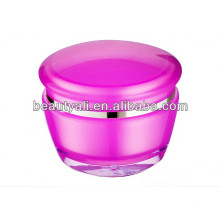 Plástico acrílico creme cosméticos frasco 15g 30g 50g